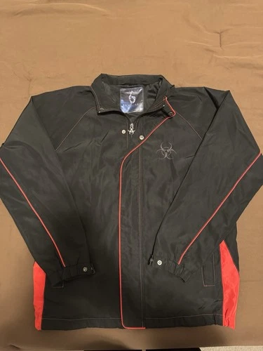 Capcom Biohazard 6 promo Full Zip Jacket Black/Red M resident evil rare - product listing photo