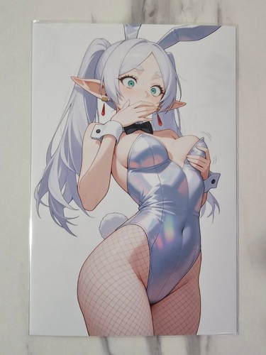 Anime Waifu Glossy Photo Art Print [6x4] - Frieren