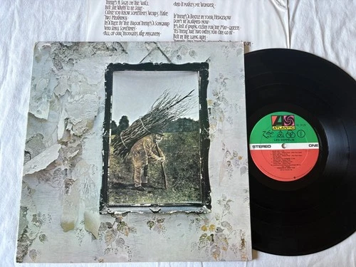 Led Zeppelin – Untitled IV LP w/ Inner (EX) [US Press, Club] ATLANTIC