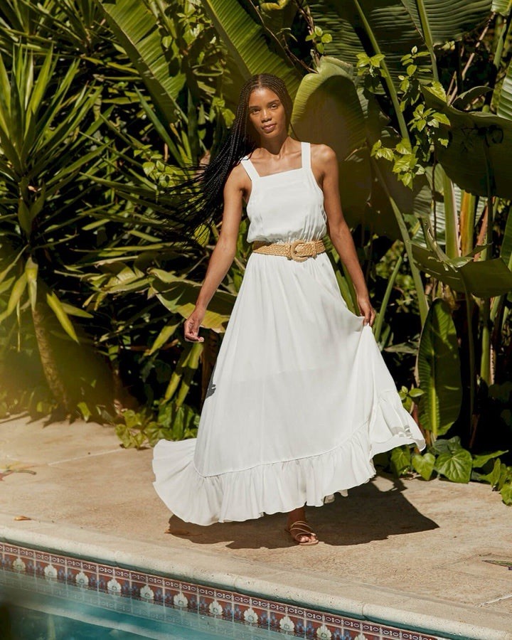 fitted lace wedding dress Jenna Maxi Dress – Dellaskloset main image 0