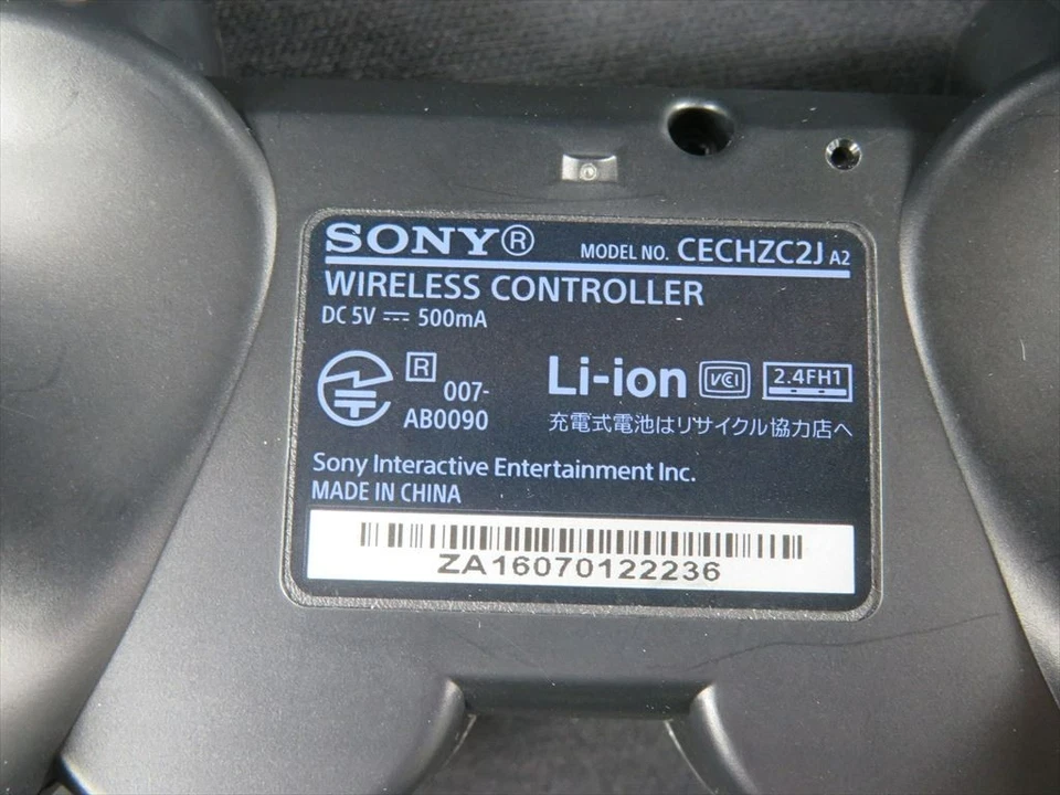 dual shock 3 controller pad sony ps3 ps playstation black tested Japan authentic - Image 4 of 4