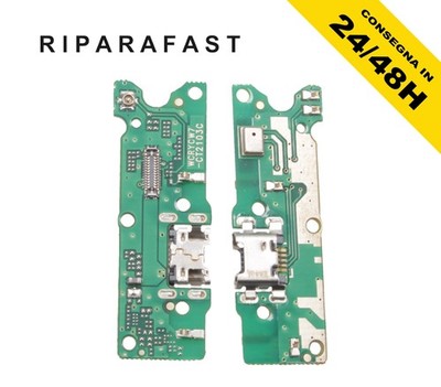 Ladeanschluss Für Huawei Y5 2018 DRA-L0 Schwarz Mikrofon Dock Laden MPN SC209-4