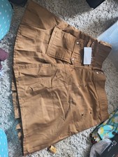 Utilikilts Men's Utility Kilt Beige Cotton Size 46 Traditional Scottish Style
