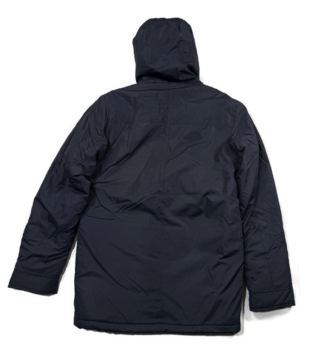J Crew Mercantile Hooded Parka Jacket Mens XS Navy Blue NWT Sherpa Lined Hood - Picture 5 of 13