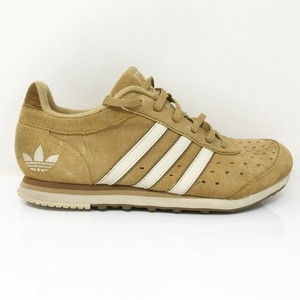 Adidas Womens Originals Superstar 010342 Brown Running Shoes Lace Up Size 8 | eBay