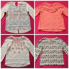 F&F Baby Girl long sleeve tops jumpers size 12-18 months