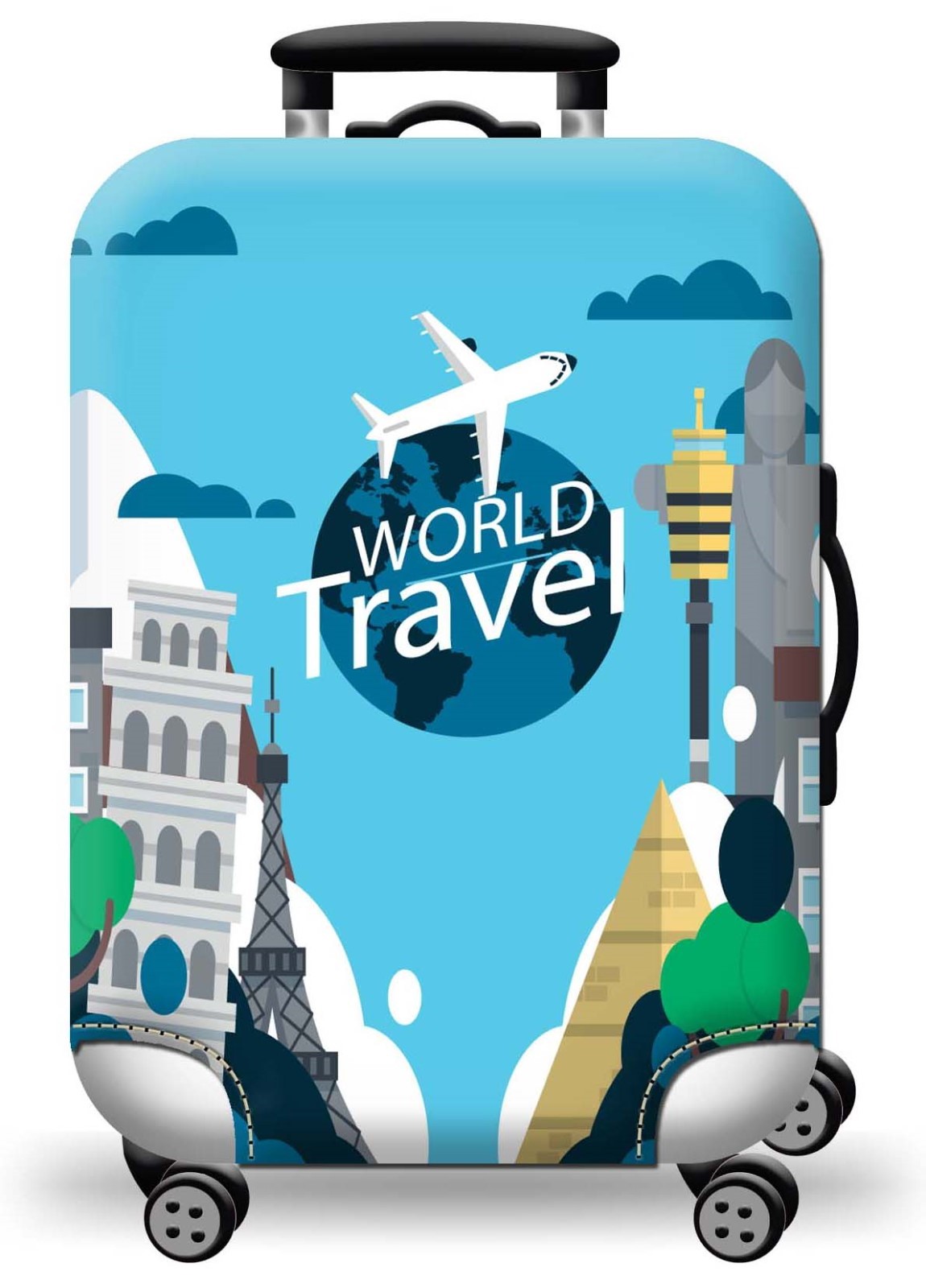 Top Quality Suitcase Luggage Protector Cover 18''32'' inchesUK Seller