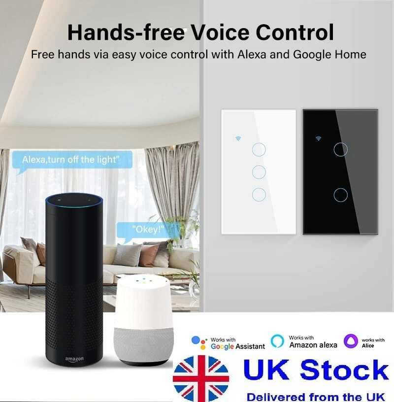 Yagusmart Tuya WiFi Smart Wall Light Switch Neutral, 42 OFF