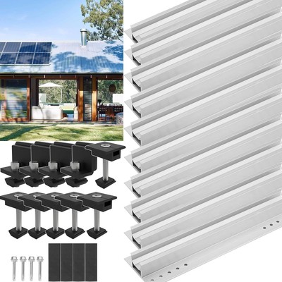 PV 40CM solar mounting rail flat roof trapezoidal plate Solar module mount DE