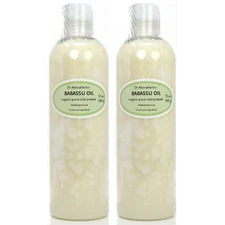 24 Oz Premium 100% Pure Organic Cold Pressed Babassu Oil Soap Massage Skin Hair 