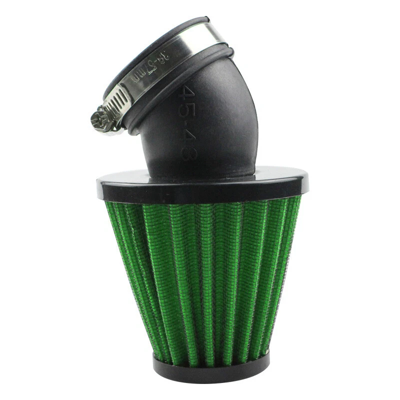 Limpiador de afinación de cono de curvatura 45 mm modificado para motocicletas moto 45 ° Foto 2 de 4