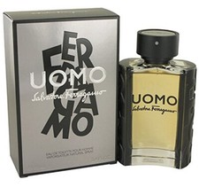 Salvatore Ferragamo Uomo Men 3.4 oz 100 ml Eau De Toilette Spray Nib Sealed