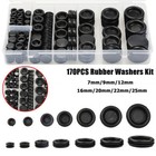 <!--F#f_0-->170Pcs Rubber Grommet Firewall Hole Plug Set Electrical Wires Gasket Kit For Car (For: Holden)<!--F/-->