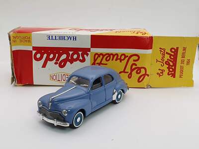 Peugeot 203 Solido 1/43 Azzurro