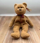 Curly Beanie Baby  - P.E. Pellets - Vintage Retired