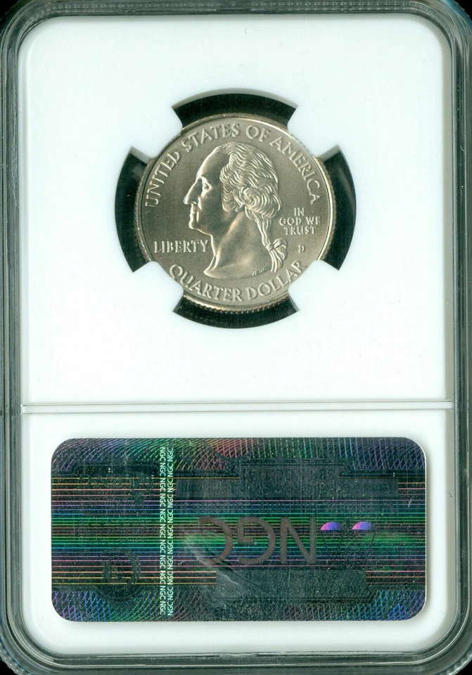 2009 D GUAM QUARTER NGC MS69 SMS PQ MAC FINEST REGISTRY MAC SPOTLESS POP 18 * - Image 4 of 4