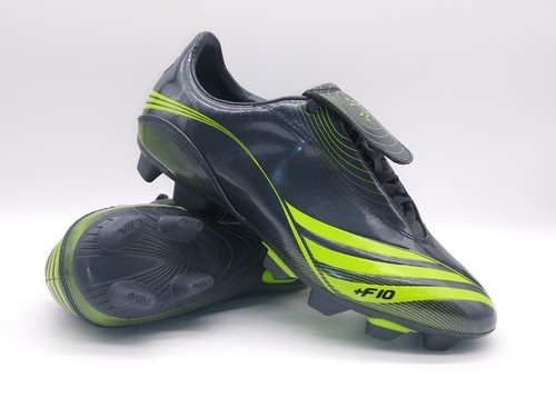 Adidas Mens Rare +F10.7 TRX FG 011766 Gray Yellow Soccer Cleats | eBay