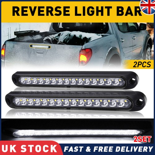 4xSealed LED Truck Trailer Light Bar White Strip Stop Turn Tail Rear Brake Light eBay