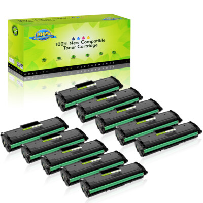 10PK MLT-D101S Black Laser Toner Cartridge for Samsung Printer ML-2160 ML-2165W