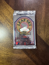 1992 Leaf Series 1 Baseball - Wax Pack - Sealed Unopened Packs - 15 Cards/ Pack