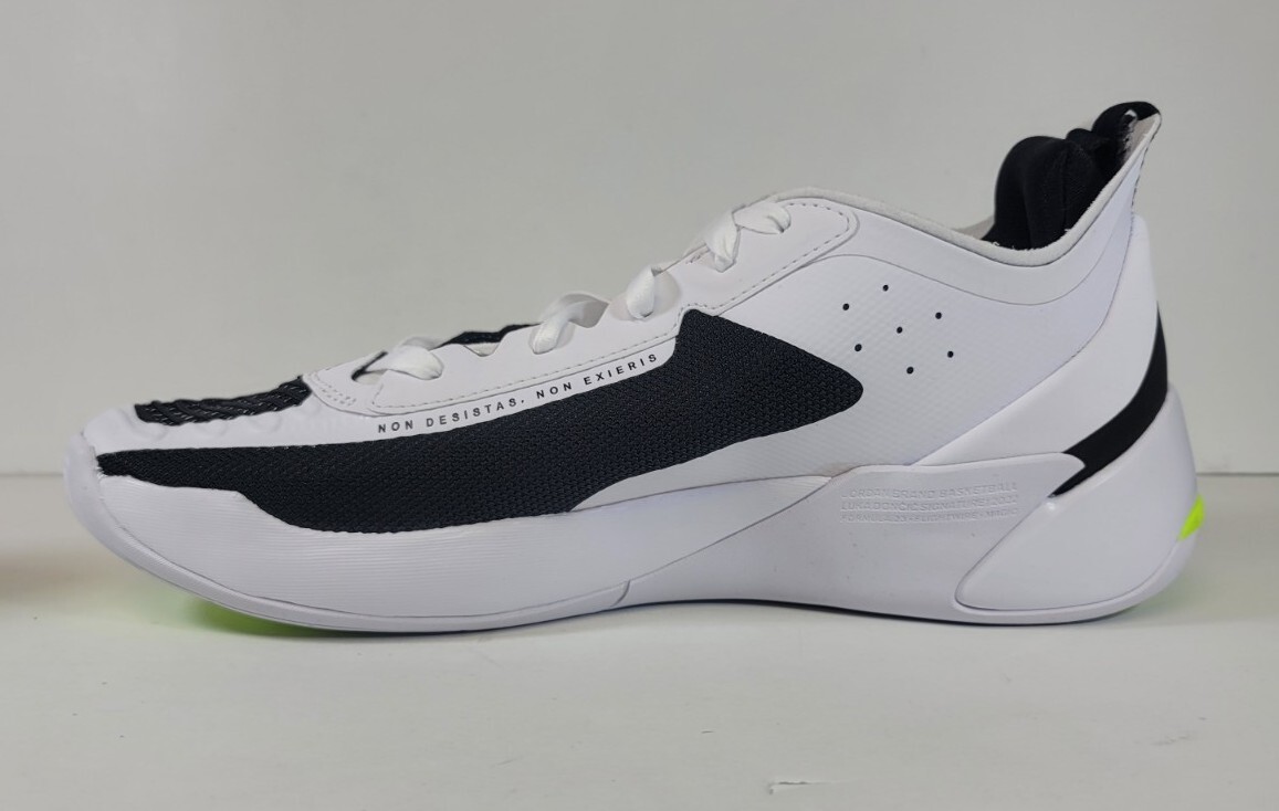 シューズ(男性用) NIKE JORDAN LUKA 1 PF \"White Black\" JORDAN BRAND JORDAN LUKA 1 PF WHITE/BLACK-VOLT（ジョーダン