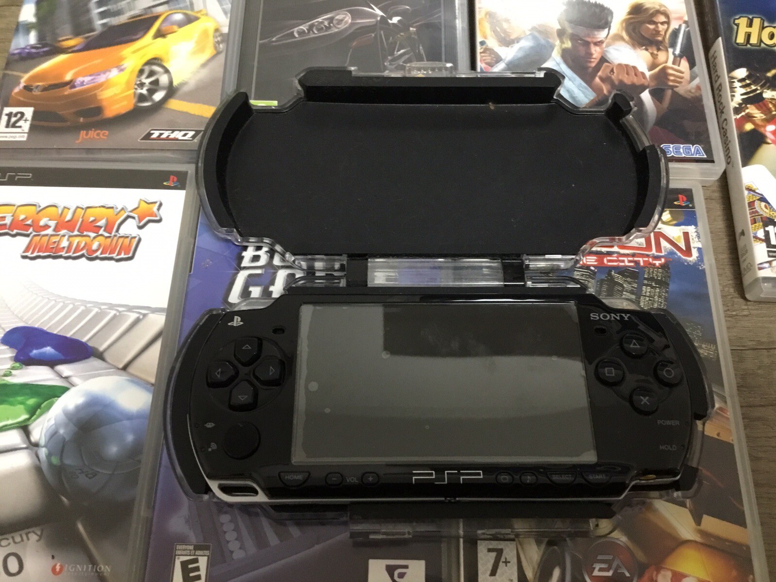 SONY PSP Handheld Console & 14 games eBay