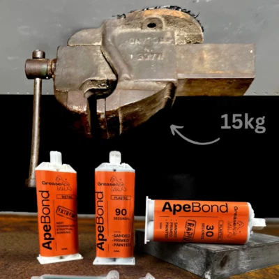 GREASEAPE ApeBond - 2 Part Epoxy Adhesive [Extreme Adhesion]