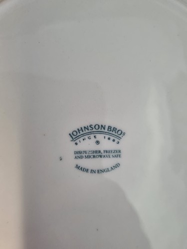 VTG Johnson Brothers Seascapes dinner plate and side plate made in England - Picture 8 of 10