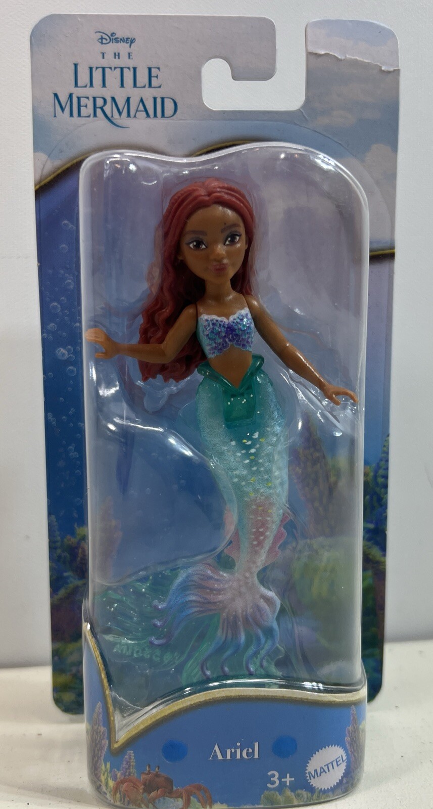 Mattel Disney Princess Small  3.5” Doll NEW Ariel (The Little Mermaid) New