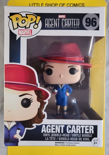 Funko Pop! Figura Cabeza Bobble Vinilo Marvel Agent Carter #96 Ver Fotos