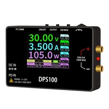 2.4in Screen Adjustable DC Current Power Supply 100W Regulated Power Supply