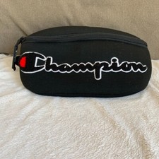 Champion Prime Waist Sling Pack One Black Embroidered Logo