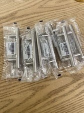 Lot of 10 Gobrico Cabinet Drawer Pulls Stainless Steel Brushed Nickel 3" Center