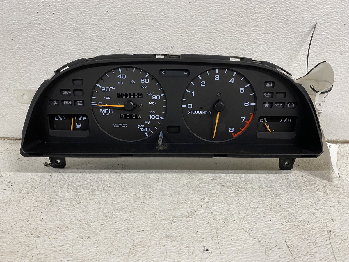 1993-1994 Nissan Altima GLE cluster speedometer tachometer gauges