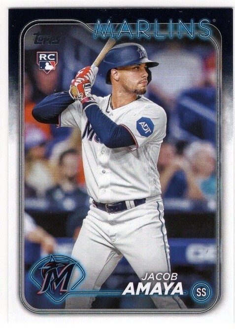 2024 Topps Series 1 - Jacob Amaya #144 (RC)