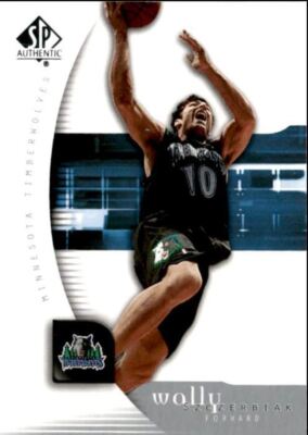 2005-06 SP Authentic Wally Szczerbiak Minnesota Timberwolves #50 