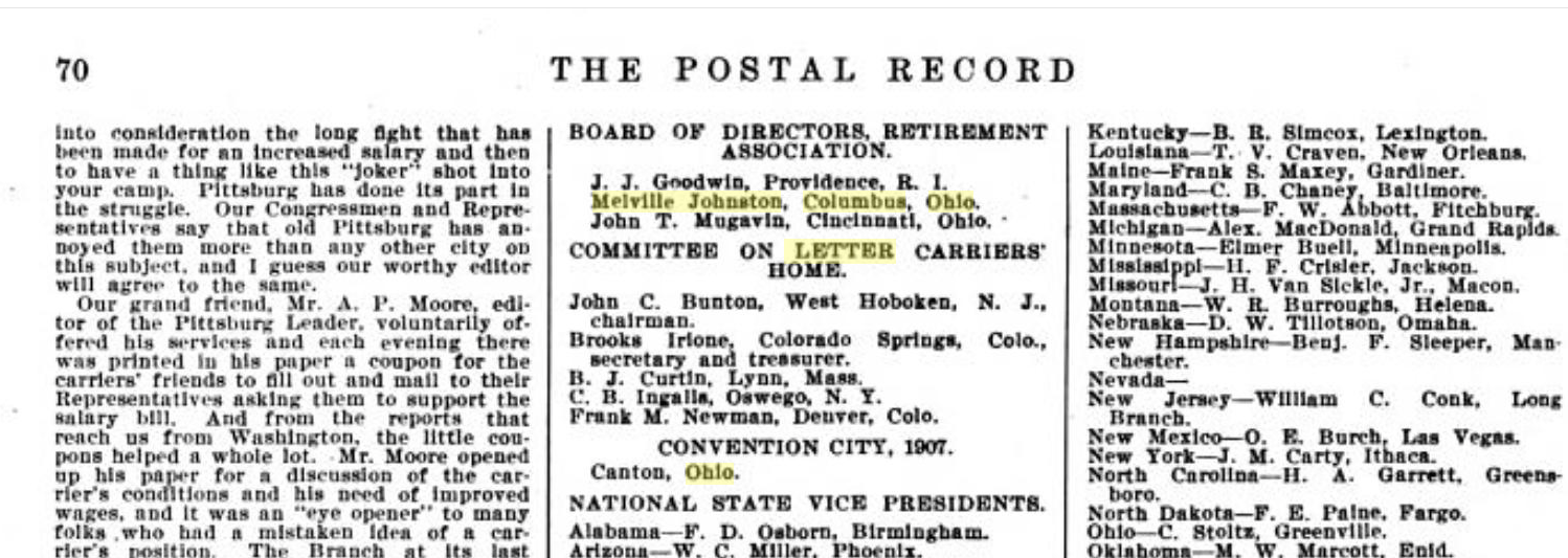 Rare Antique American Letter Carrier Postal Board of Directors OH Cabinet  Photo! | eBay