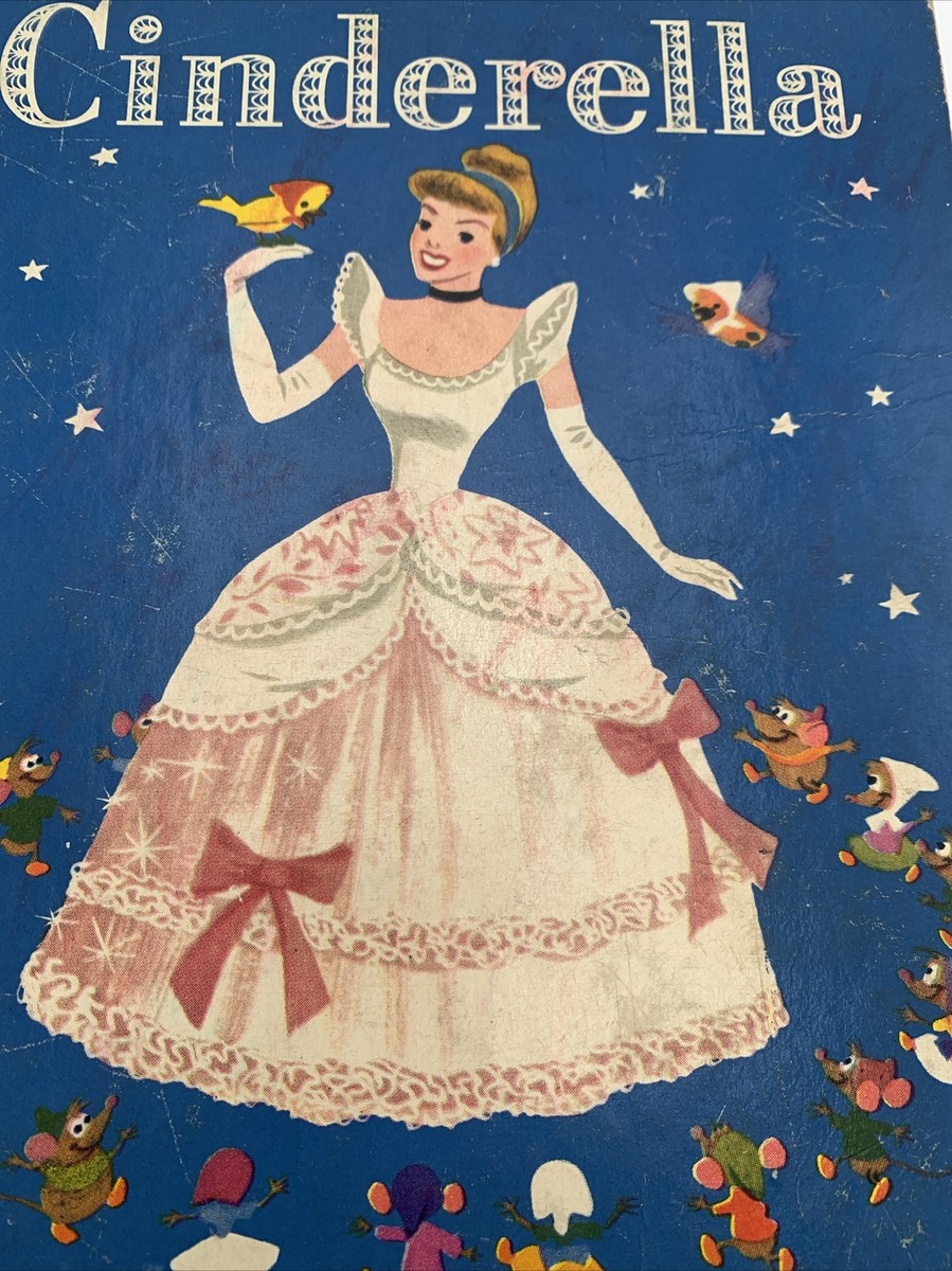 Vintage 1950 Walt Disney's Cinderella, A Little Golden Book | eBay