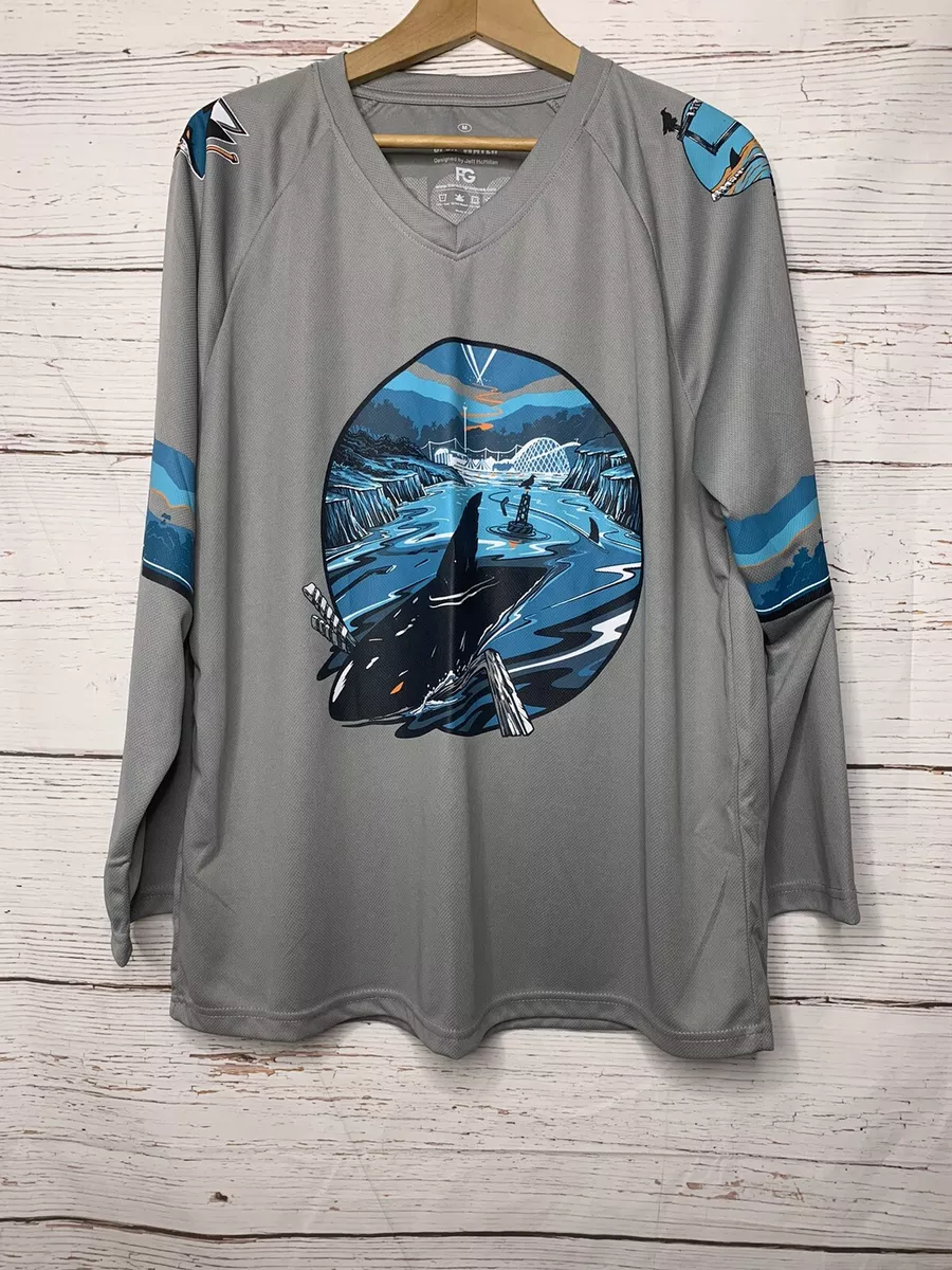 San jose sharks open water best sale jersey
