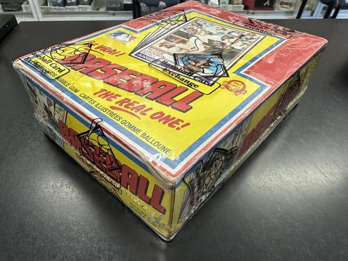 1983 O-Pee-Chee BASEBALL Unopened Wax Box 36 Packs BBCE Authentication Sealed