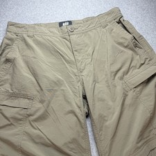 Rei Co Op Pants Mens 36x32 Green Chino Shorts Cargo Pockets Hiking Convertible
