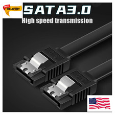 1-pcs SATA 3.0 Cable III 6Gbps Straight HDD SDD Data Cable with Locking,