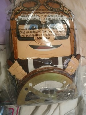 Disney Pixar Up Loungefly Mini Backpack Carl