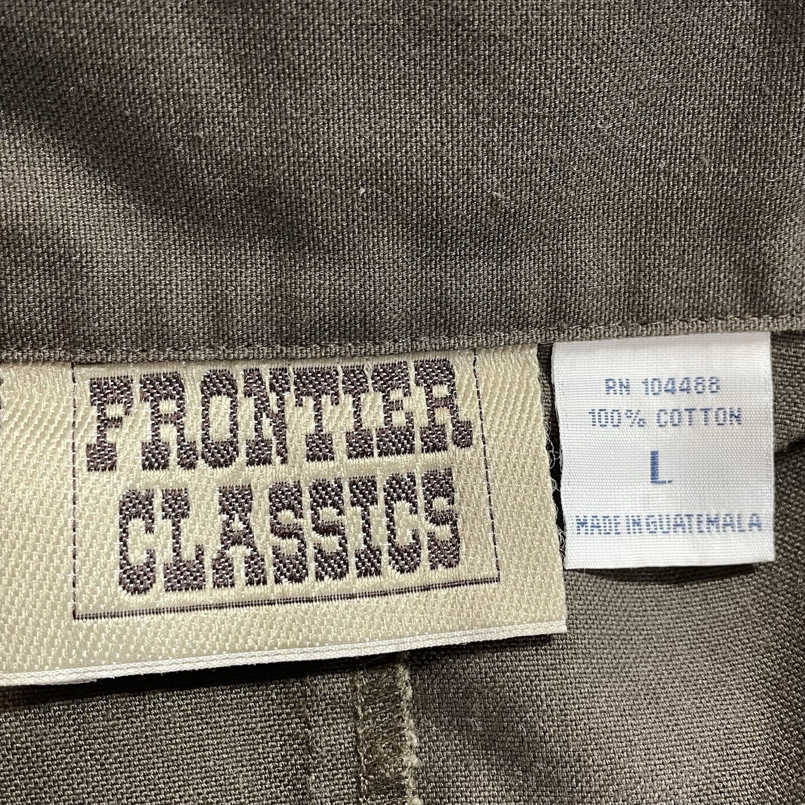 Frontier Classics Duster Jacket Men's Large Brown… - image 15
