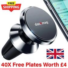 Car Magnetic Phone Holder Air Vent Mount Universal AirVent Phone Rotate 360 Van