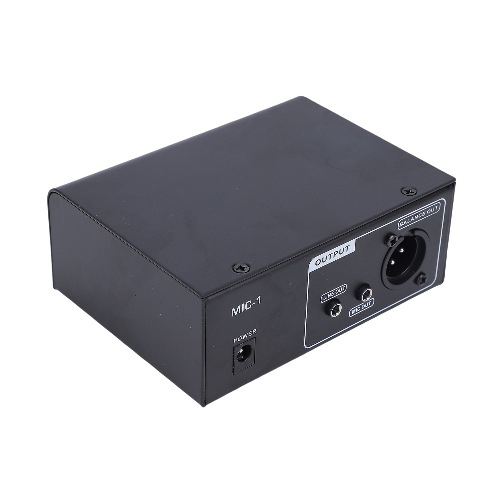 Professional 1 Channel Mic Preamp Ultra Quiet Mic Preamplifier For Recordin GRCV