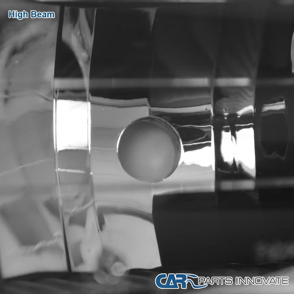 Fits Chevy 97-03 Malibu 04-05 Classic 97-99 Oldsmobile Cutlass Black Headlights Foto 4 de 4