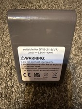 BatPower 21.6V 6500mAh 968670-06 Battery Compatible with Dyson V7 SV11 Vacuum