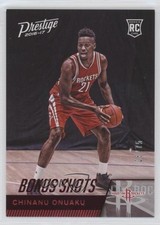 2016-17 Panini Prestige Rookies Bonus Shots Red 6/75 Chinanu Onuaku #183 1u6