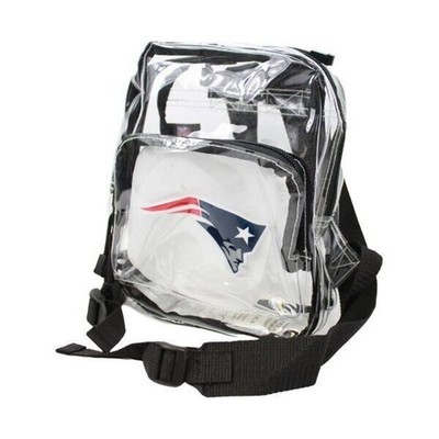 New England Patriots Clear Stadium Approved Backpack Bag 9